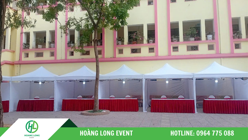 cho thuê nhà bạt hội chợ